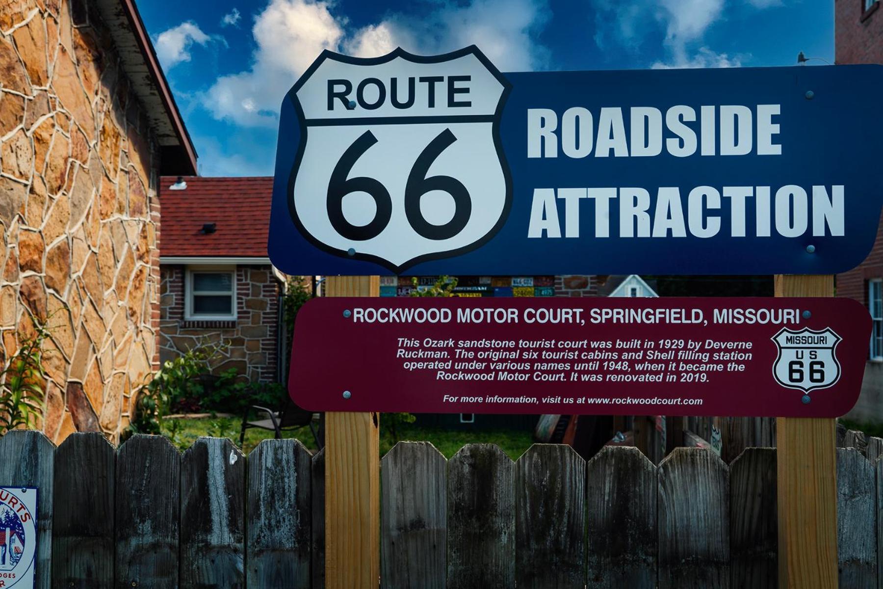Motel Rockwood Motor Court Springfield Exterior foto